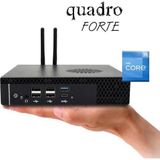 QUADRO FORTE 224165 i5-12450H 16GB 512GB SSD FDOS Siyah Mini Bilgisayar
