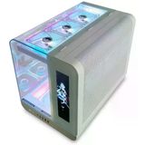Quadro QX100-W Eagle 9x12 cm RGB Fan USB 3.2 Pencereli Mid Tower Beyaz Kasa