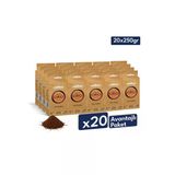 Qualita Oro %100 Arabica Öğütülmüş Filtre Kahve 250 Gr | 20'Li Avantajlı Paket