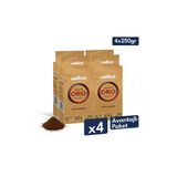 Qualita Oro %100 Arabica Öğütülmüş Filtre Kahve 250 Gr | 4'Lü Avantajlı Paket