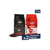 Qualita Rossa, Espresso Barista Gran Crema Çekirdek Kahve 1 Kg | 2'Li Tanışma Paketi