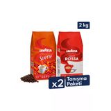Qualita Rossa, Suerte Çekirdek Kahve 1 Kg | 2'Li Tanışma Paketi