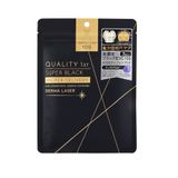 Quality 1st DERMA LASER Super Black VC100 Mask – 7’li Japon yüz maskesi.