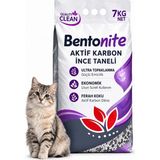 Quality Clean Aktif Karbon İnce Taneli Bentonit Kedi Kumu 7 kg Ultra Topaklanma ve Ferah Koku