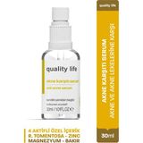 Quality Life Akne ve Sivilce Karşıtı Serum Sebum Dengeleyici Siyah Nokta Önleyici Leke Karşıtı Gözenek Sıkılaştırıcı Sivilce Önleyici Krem