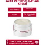 Quality Life Ayak ve Topuk Çatlak Bakım Kremi Nemlendirici Ayak Bakımı Kokusu Önleyici Giderici 100 ml Çatlağı El ve Ayak Peeling Kremi