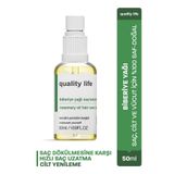 Quality Life Biberiye Yağı - 13 Aktifli Saç Dökülmesine Karşı ve Hızlı Saç Uzatma Etkili Rosemary Oil Complex