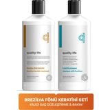 Quality Life Brezilya Keratin Bakım Terapisi Set Keratin Kalıcı Saç Düzleştirici Brezilya Fönü Keratin Saç Bakımı