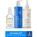 Quality Life Cilt Bakım Seti Salisilik Asit İçerikli 3 Adet Gözenek Temizleyici Ürün