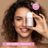 Quality Life Doğal Roll On Koltuk Altı Beyazlatıcı Terleme Ter Kokusu Önleyici Bitkisel Alkolsüz Deodorant - 50 ml