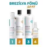 Quality Life Keratin Seti Brezilya Fönü Saç Düzleştirici Saç Bakım Sütü Tuzsuz Şampuan Botox Milk Keratini Bakımı