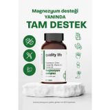 Quality Life Magnezyum Complex 4'lü Form 60 Tablet - Bisglisinat, Malat, Sitrat, Taurat, Çinko, B3, D3, K2