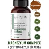 Quality Life Magnezyum Complex 60 Tablet