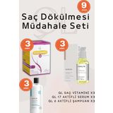 Quality Life Ql Saç Dökülmesi Müdahale Seti ( 3 Saç Vitamini - 3 Saç Serumu - 3 Şampuan )