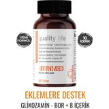 Quality Life Runmed Glukozamin Msm Kondroitin Tip 2 Kolajen D3 K2 Yumurta Kabuğu Zarı Glucosamine Chondroitin Msm