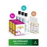 Quality Life Saç Dökülmesi Karşıtı Müdahale Seti (9 Ürün) - Dökülmesine Karşı Şampuan Serum Vitamin - Dökülme Set