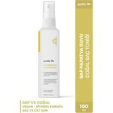 Quality Life Saf Papatya Suyu Doğal Saç Toniği 100 ml Vegan Hacim Veren Alkol İçermeyen