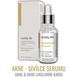 Quality Life Sivilce ve Akne Karşıtı Serum - Sivilce Akne Kurutucu - Siyah Nokta Leke İz Akne Karşıtı Cilt Serumu