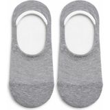 QUALITY WALKING Unisex Pamuklu Dikişsiz Babet Çorap Silikon Topuklu Kayma Yapmayan Ayağa Tam Oturan - 36 - 40 - Gri