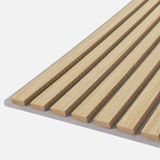 Quanti 52x244x1.8 cm Açık Gri Meşe Dikdörtgen Akustik Duvar Paneli