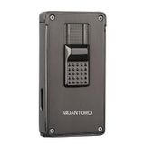 Quantoro 2 Torch Pürmüz Gunmetal Metal Puro Çakmağı - TRZ1035