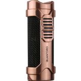 Quantoro 3 Torch Pürmüz Delicili Siyah-Gold Metal Puro Çakmağı