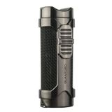 Quantoro 3 Torch Pürmüz Delicili Siyah-Gunmetal Metal Puro Çakmağı