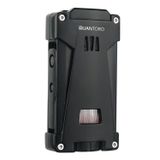 Quantoro 3 Torch Pürmüz Siyah Metal Puro Çakmağı - TRZ1048