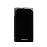 Quantoro Çift Torch Pürmüz Delicili Mat Siyah Metal Puro Çakmağı - TRZ1191
