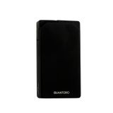 Quantoro Çift Torch Pürmüz Delicili Siyah Metal Puro Çakmağı - TRZ1192