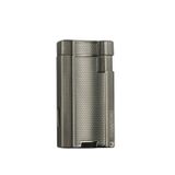 Quantoro Çift Torch Pürmüz Gümüş Metal Puro Çakmağı - TRZ1079