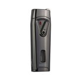 Quantoro Çift Torch Pürmüz Gunmetal Metal Puro Çakmağı - TRZ1053