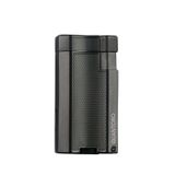 Quantoro Çift Torch Pürmüz Gunmetal Metal Puro Çakmağı - TRZ1083