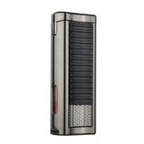 Quantoro Çift Torch Pürmüz Gunmetal Metal Puro Çakmağı - TRZ1138