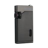 Quantoro Çift Torch Pürmüz Gunmetal Metal Puro Çakmağı - TRZ1144