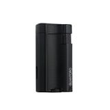 Quantoro Çift Torch Pürmüz Siyah Metal Puro Çakmağı - TRZ1078