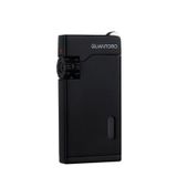 Quantoro Çift Torch Pürmüz Siyah Metal Puro Çakmağı - TRZ1141