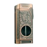 Quantoro Dört Torch Pürmüz V-Kesici/Delicili Bakır Metal Puro Çakmağı