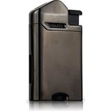 Quantoro Metal Perde Jet Çakmak Ice Black - Çok Renkli