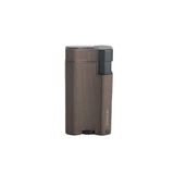 Quantoro MGM04-2 Delicili Çift Jet Alev Brown Çakmak