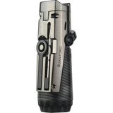 Quantoro MGM04-9 Delicili Iğneli Üçlü Jet Alev Gunmetal Çakmak - Çok Renkli