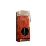 Quantoro MGM05-31 Kesicili Dörtlü Jet Alev Brown Grain Çakmak