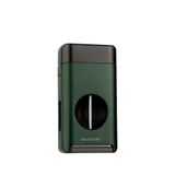 Quantoro MGM05-35 Kesicili Dinlendiricili Üçlü Jet Alev Green Çakmak