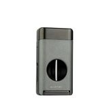 Quantoro MGM05-35 Kesicili Dinlendiricili Üçlü Jet Alev Grey Çakmak