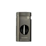 Quantoro MGM05-39 Kesicili Üçlü Jet Alev Gunmetal Çakmak