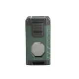 Quantoro MGM05-63 Kesicili Delicili Üçlü Jet Alev Green Çakmak