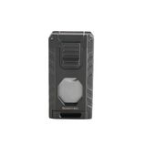 Quantoro MGM05-63 Kesicili Delicili Üçlü Jet Alev Gunmetal Çakmak