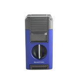 Quantoro MGM05-64 Kesicili Delicili Çift Jet Alev Blue Çakmak