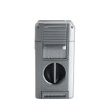 Quantoro MGM05-64 Kesicili Delicili Çift Jet Alev Chrome Çakmak
