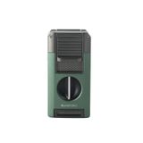 Quantoro MGM05-64 Kesicili Delicili Çift Jet Alev Green Çakmak